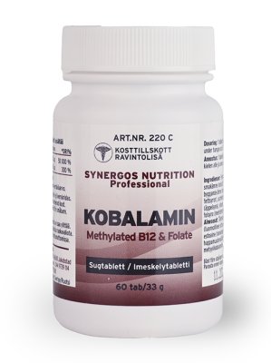 Zoom bild av egenvårdspoolen_synergos_nutrition_B12_kobalamin_folsyra_metylerad_bra_för_nervsystem_trötthet_immunsystem