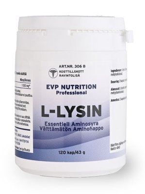 Zoom bild av egenvårdspoolen_lysin_aminosyra_bäst_kapslar_bra_för_virus_bältros