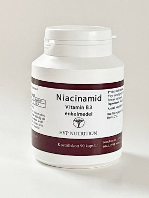 egenvårdspoolen_b3_niacinamid_enkelmedel_Evp_nutrition